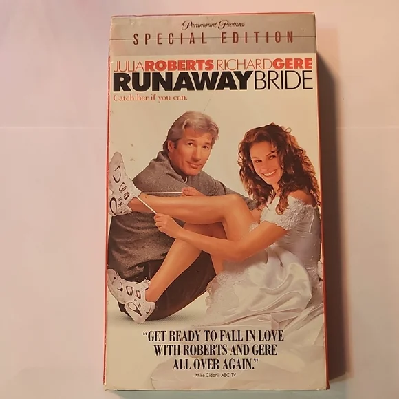 Runaway Bride Special Edition VHS Tape Movie Classic - Picture 1 of 3